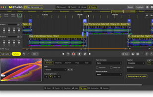 Add visualisations to your DJ mix