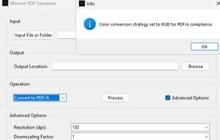 Minimal PDF Compress screenshot 1