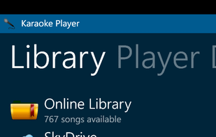 Karaoke Player screenshot 1