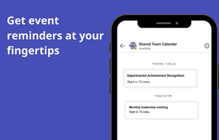 Book and manage shared resources (meeting rooms, equipment) by integrating all scheduling data into one calendar for facilities and office management.
