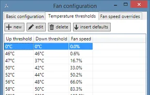NoteBook FanControl screenshot 2