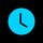 Gradient Clock icon