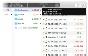BackupLoupe screenshot 1
