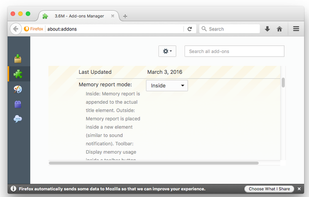 Tab Memory Usage screenshot 2