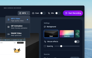 Mac Screen Recorder screenshot 1