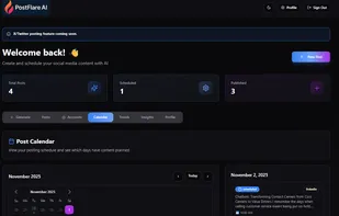See all your upcoming schedules on calendar