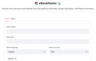 eBookRadar screenshot 1