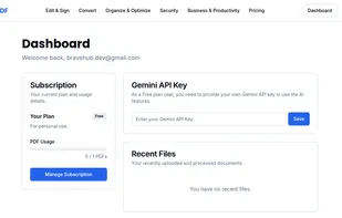 BravePDF  screenshot 2