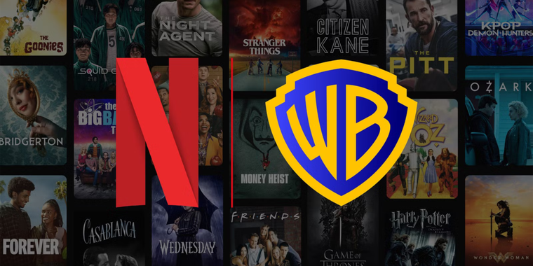 Netflix to acquire Warner Bros and its streaming platform HBO Max for 82.7 billion dollars image