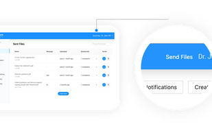 Send Files securely on DropSecure