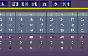 Arkos 2: The Linker Panel (where patterns are arranged into a complete song).