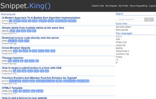SnippetKing screenshot 1