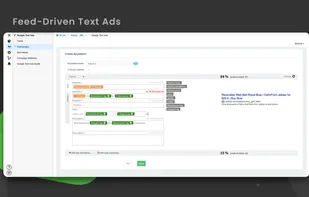 Feed-driven text ads