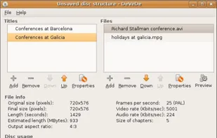 DevedeNG screenshot 1