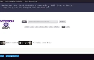 PunkSPIDER screenshot 1