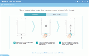 put device in recovery mode
