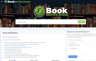 Book Notification Homepage