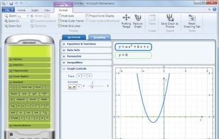 Microsoft Mathematics screenshot 1