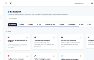 Dashboard of Copyter