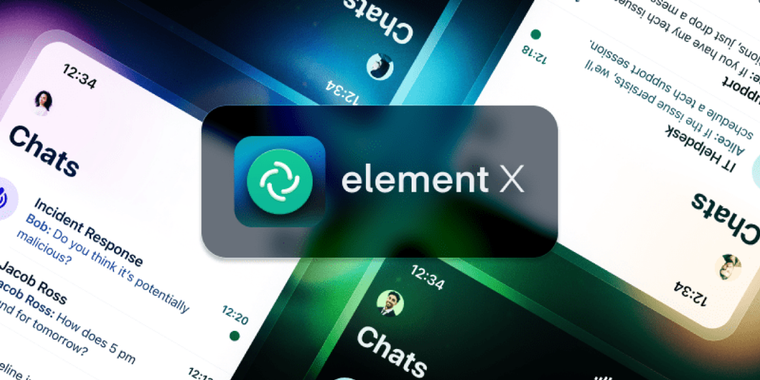 Element X, Call, and Server Suite launch with Matrix 2.0 for high-speed and E2EE messaging image