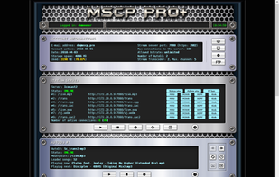 Media Server Control Panel Pro/Pro+ screenshot 1