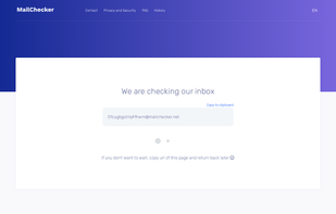 Mailchecker screenshot 1