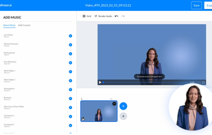 Rephrase.ai screenshot 1