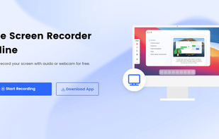 Gemoo Screen Recorder Landing Page