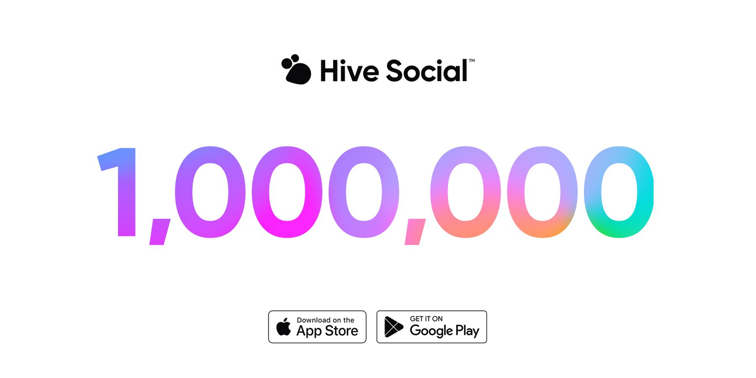 Hive social network passes 1 million users in the search for Twitter alternatives