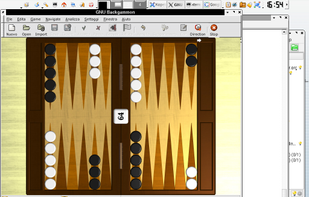 GNU Backgammon screenshot 1