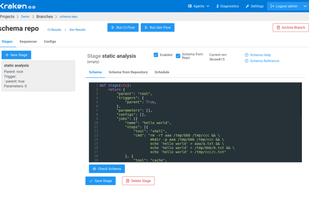 Kraken CI screenshot 2