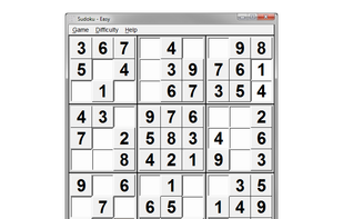 Sudoku Portable screenshot 1
