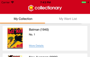 Collectionary 4comics screenshot 2