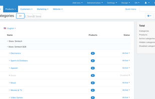 CS-Cart screenshot 1