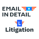 Email Detail Litigation icon