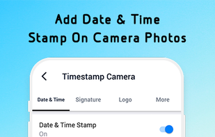 Timestamp camera: Auto Datetime Stamper screenshot 1