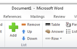 TheFormTool PRO Menu Bar