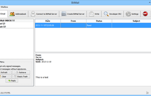 BitMail screenshot 1