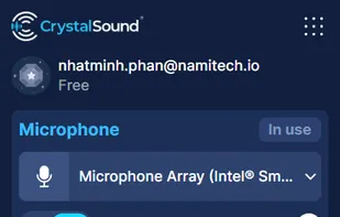 CrystalSound screenshot 1