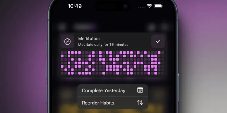 HabitKit 1.7.2 update brings efficiency and bug fixes image