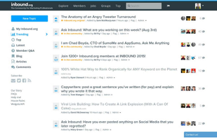 Inbound.org screenshot 1