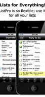 ListPro screenshot 2
