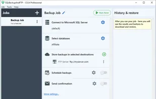 SQLBackupAndFTP screenshot 3