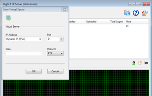 Xlight FTP Server screenshot 1