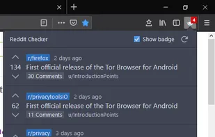 Reddit Checker screenshot 1