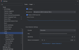 Plugin configuration