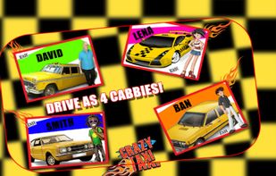 City Crazy Taxi Ride 3D screenshot 2