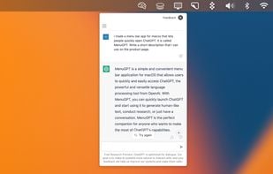 MacGPT screenshot 1