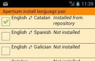 Apertium screenshot 2