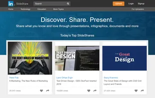 SlideShare screenshot 1